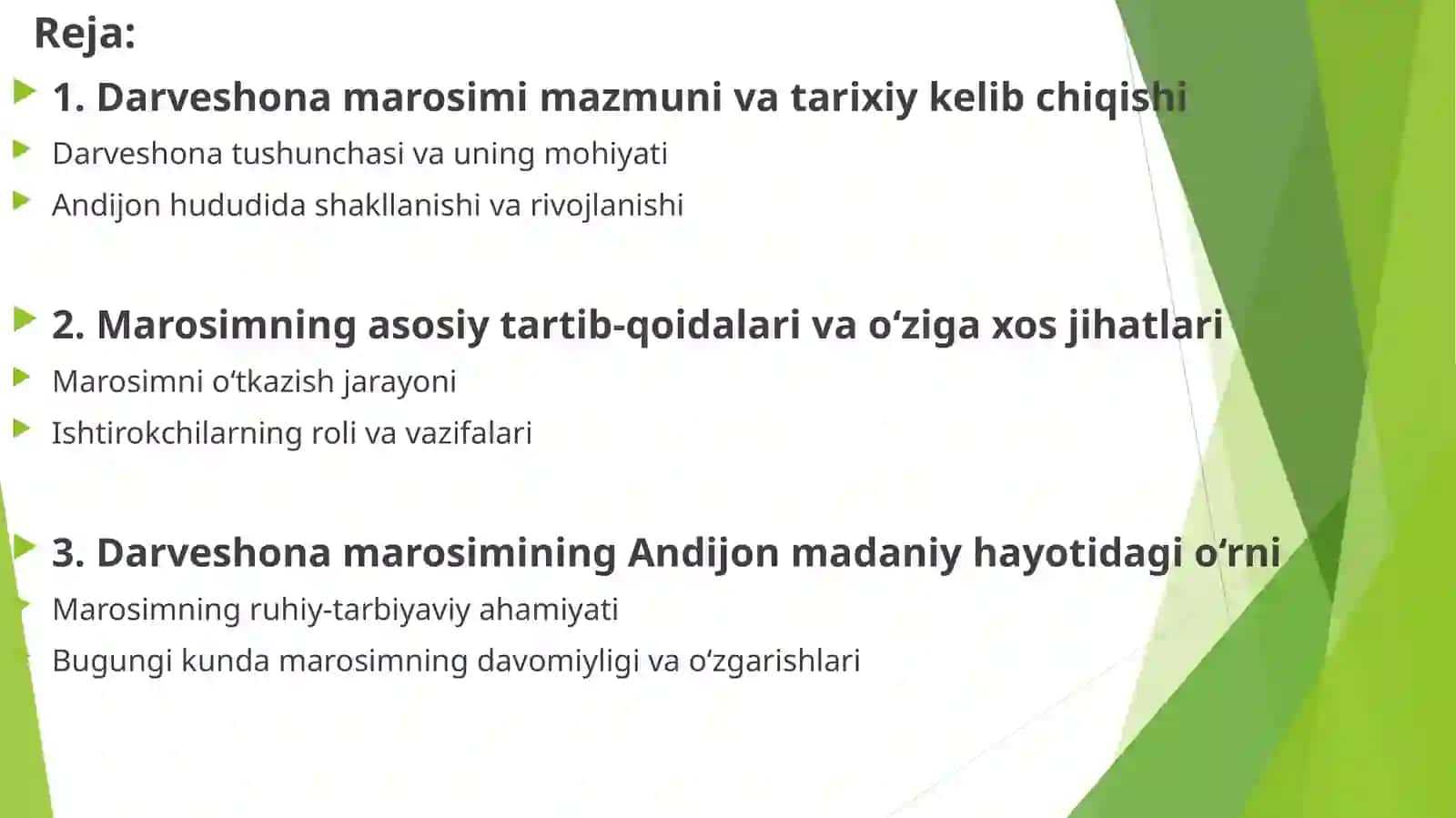 Darveshona marosimlari 2
