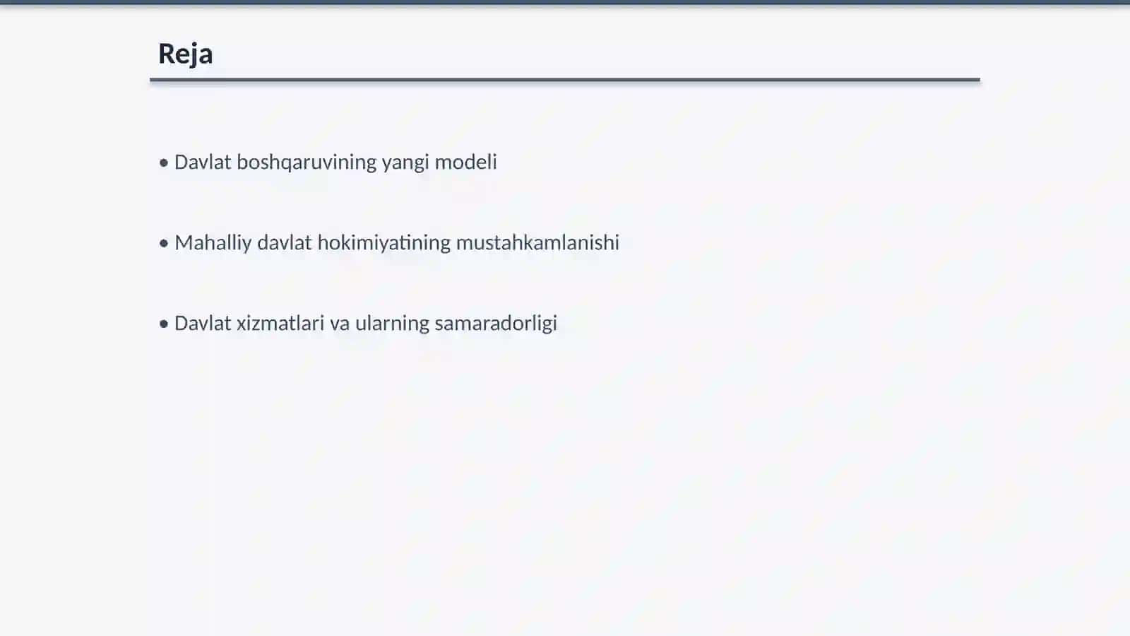 Davlat boshqaruvi tizimi 2