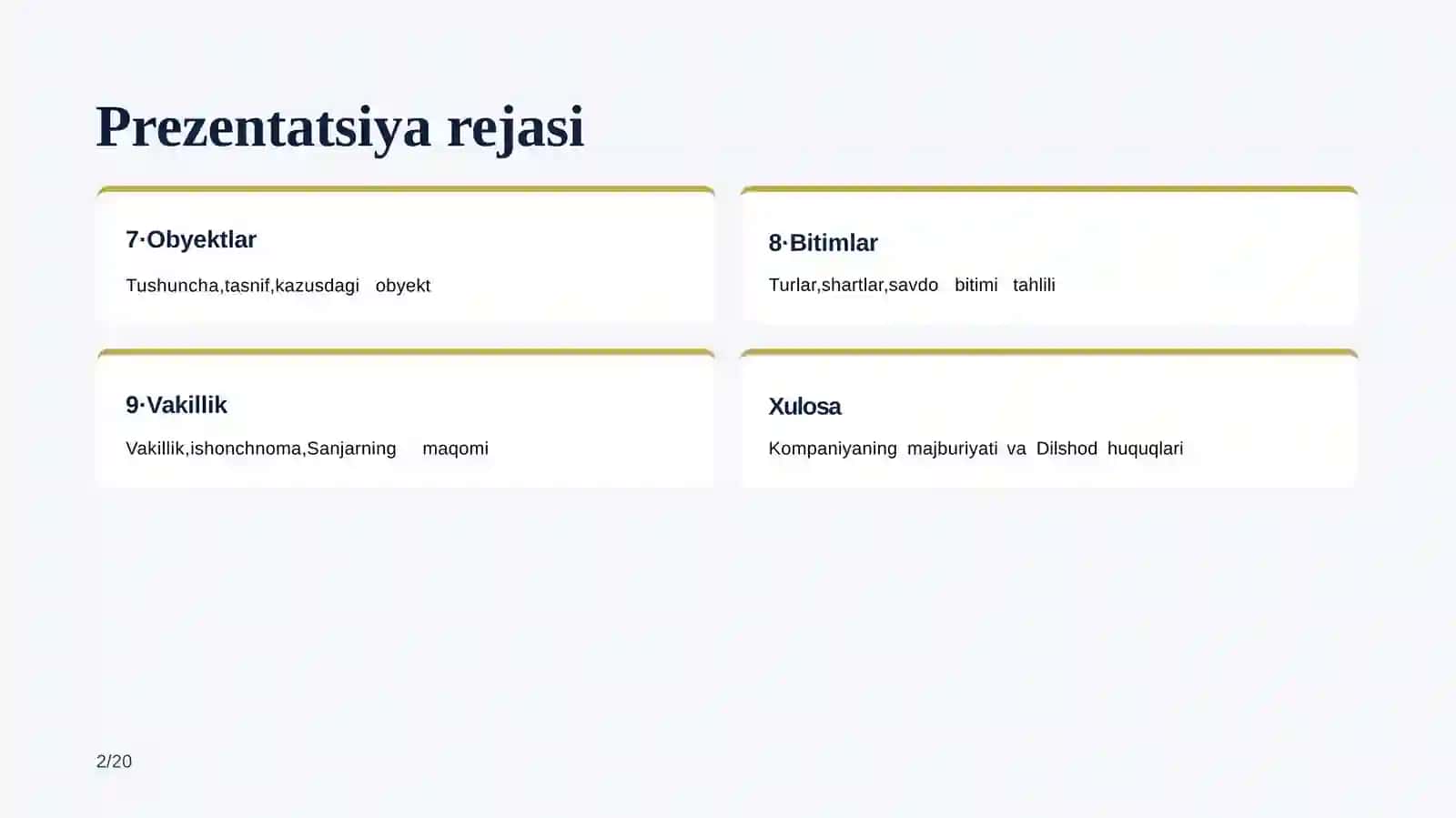 FUQAROLIKHUQUQI·7-9-MAVZULAR 2