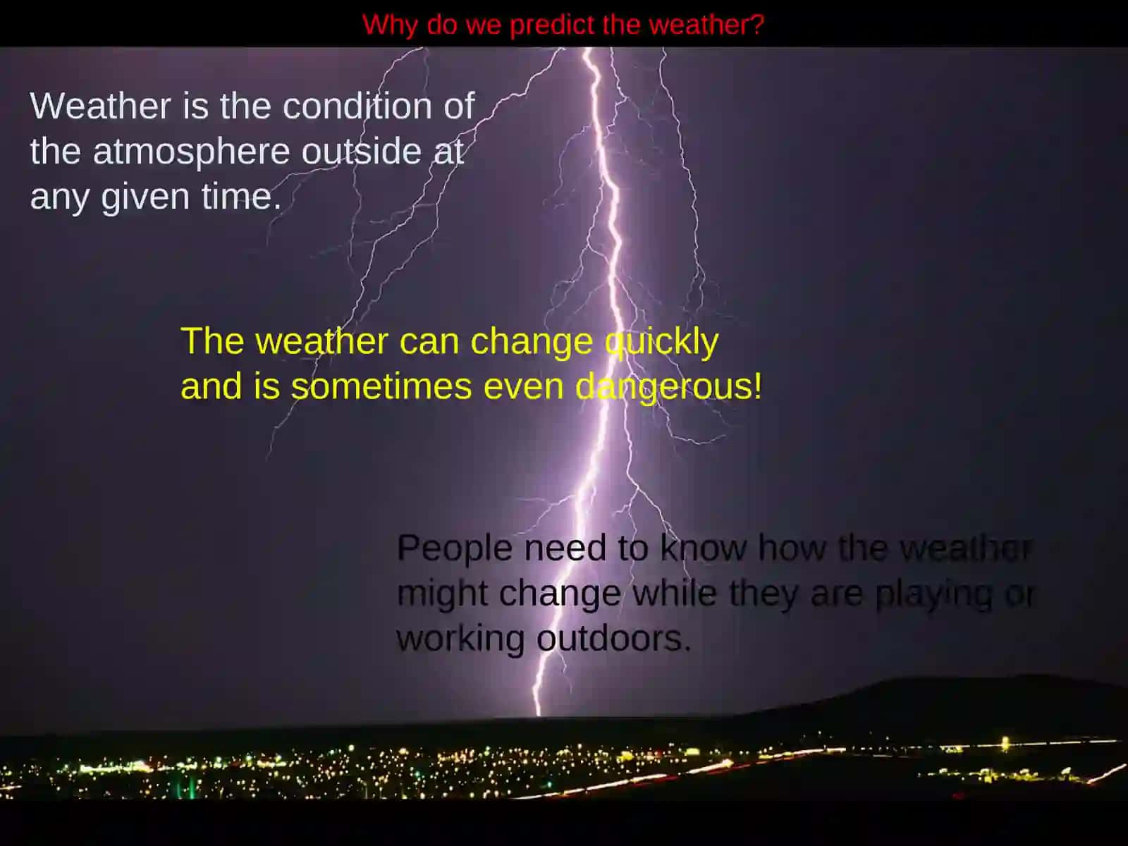 Weather Forecasting 2