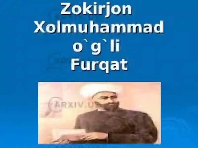 Furqat Togʻayevaning adabiylari 2