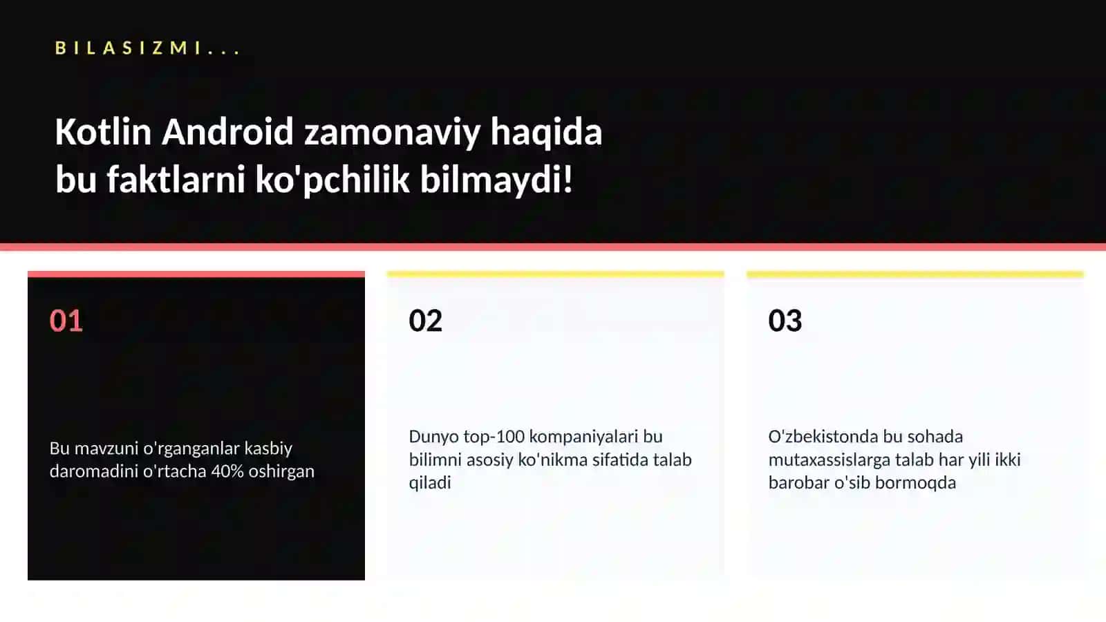 Kotlin Android zamonaviy 2