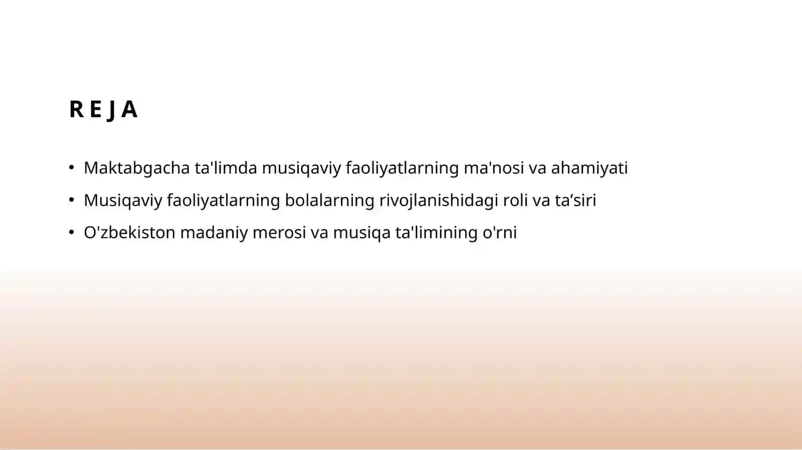 Maktabgacha   taʼlim  tashkilotlarida   musiqaviy  faoliyatning  mazmuni 2