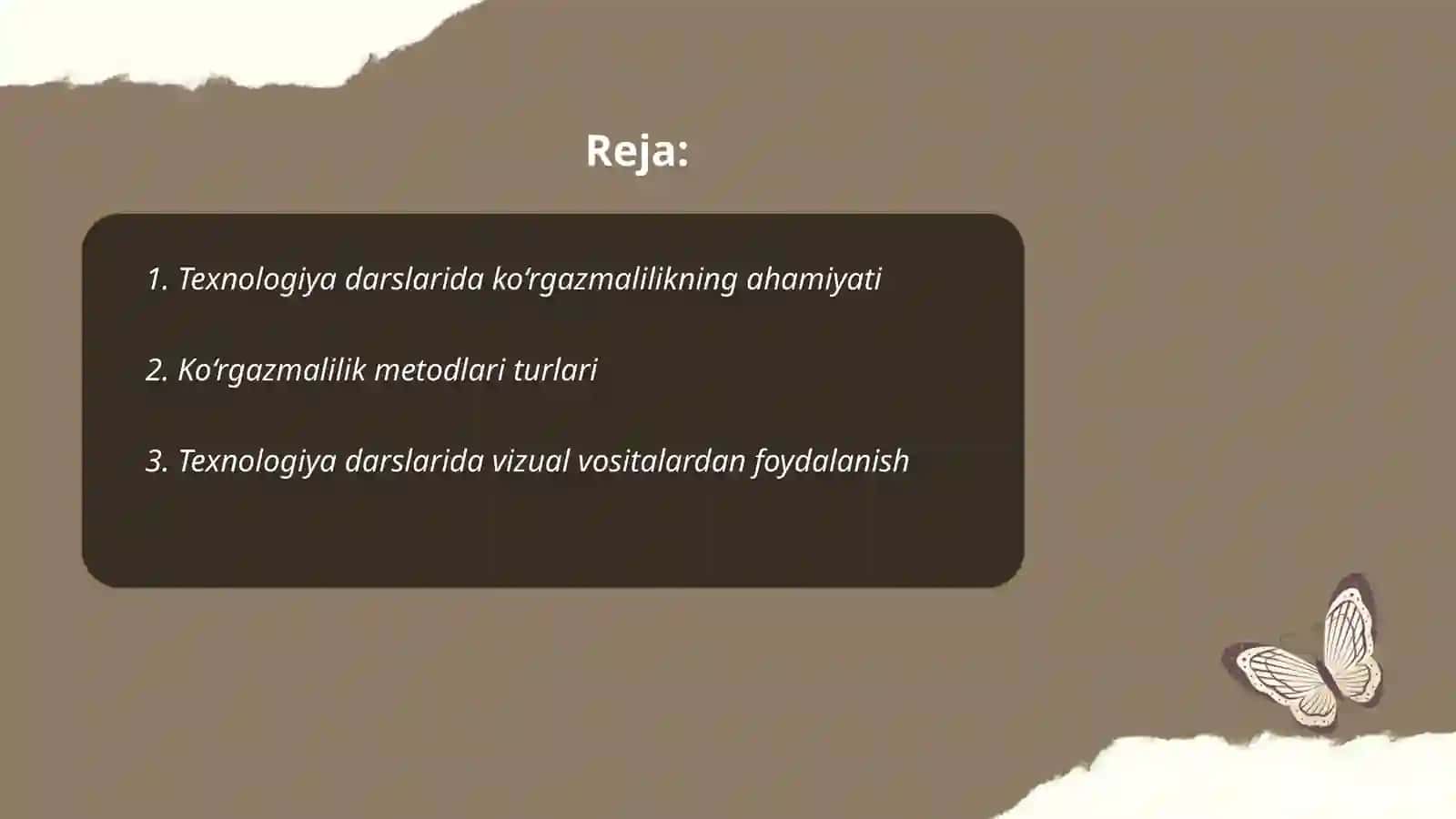 Texnologiya darslarida ko‘rgazmalilik metodi 2
