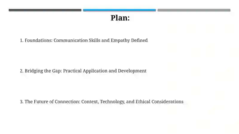 Foundations: Communication Skills and Empathy Defined 2