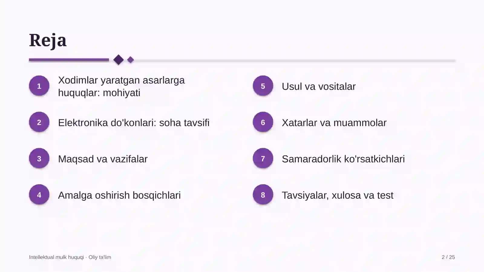 elektronika do'konlarida xodimlar yaratgan asarlarga huquqlarni tartibga solish 7402 2