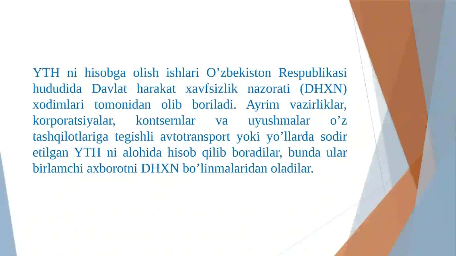 YTHto’g’risidagima’lumotlarniyig’ishtizimi 2