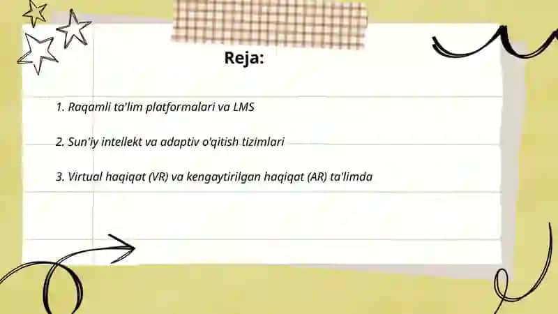 Raqamli ta'lim platformalari va LMS 2