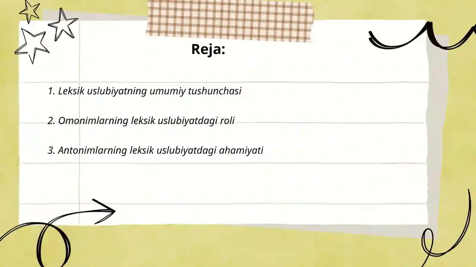 Leksik uslubiyat 2
