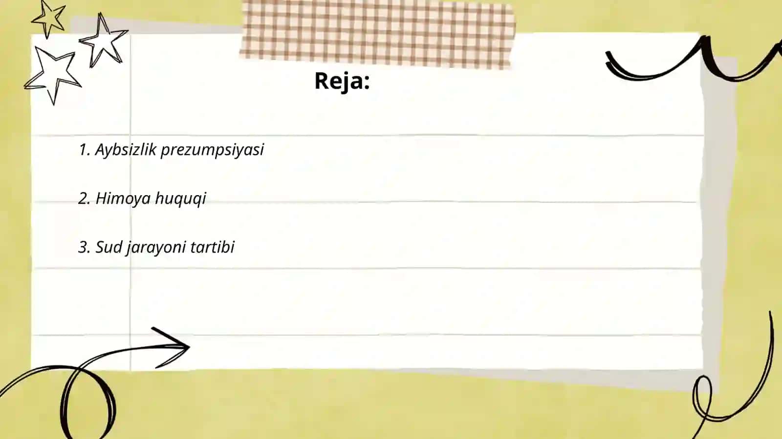 Aybsizlik prezumpsiyasi 2