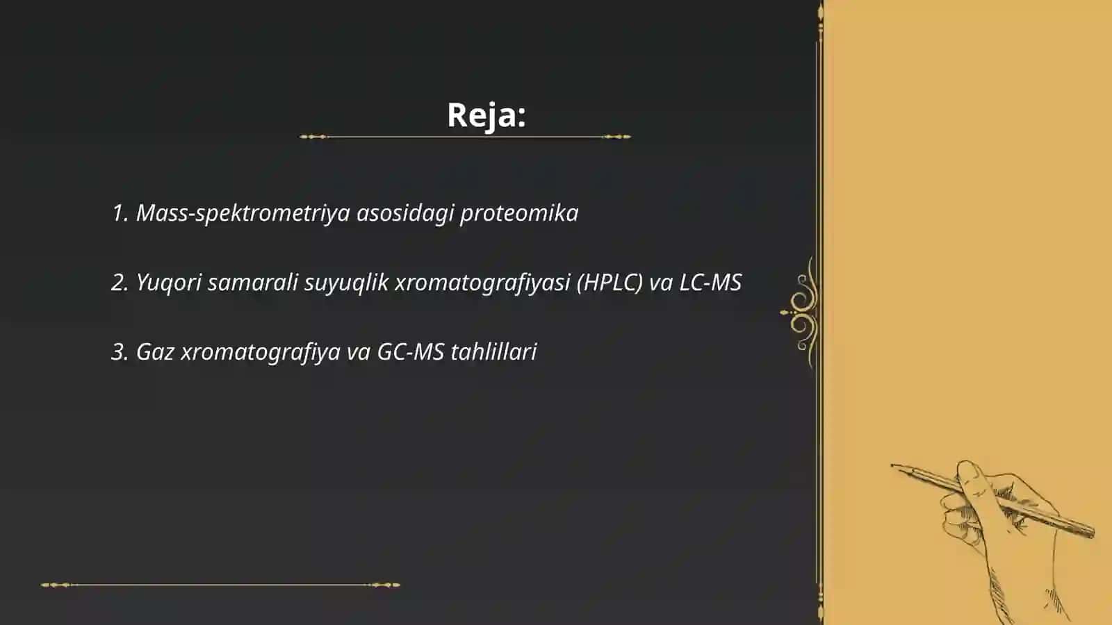 Biokimyoning zamonaviy metodlari 2