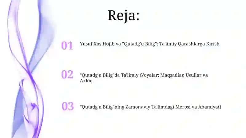 "Qutadg'u Bilig" 2