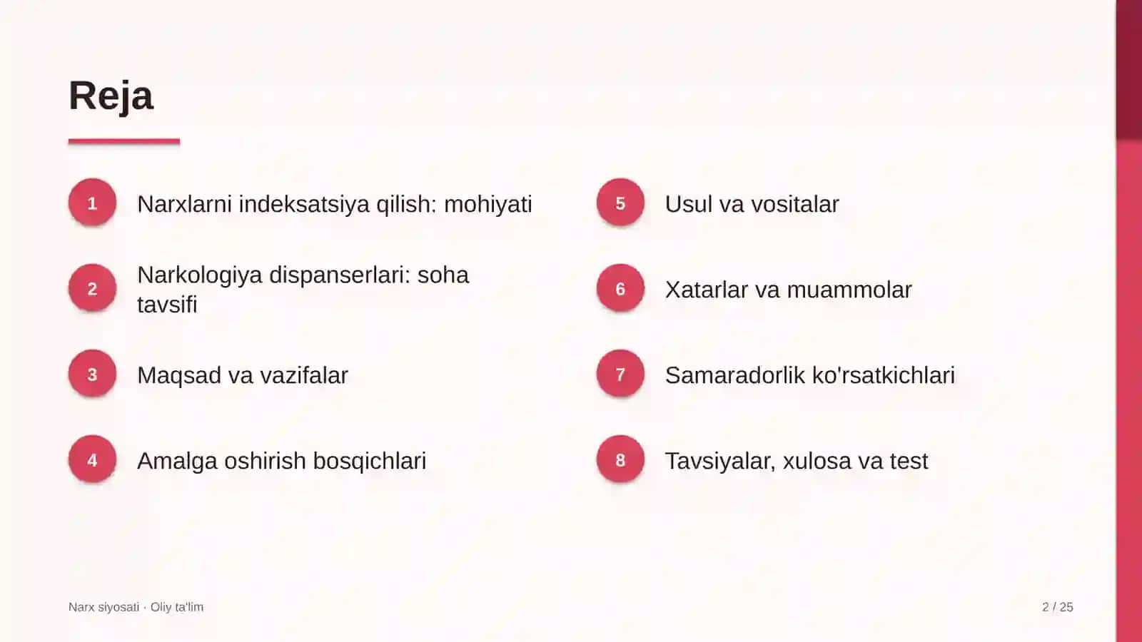 narkologiya dispanserlarida narxlarni indeksatsiya qilish 9743 2