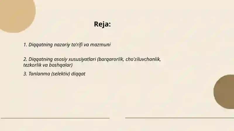 Shaxsning psixik bilish jarayonlari.Diqqat va uning xususiyatlari,turlari 2