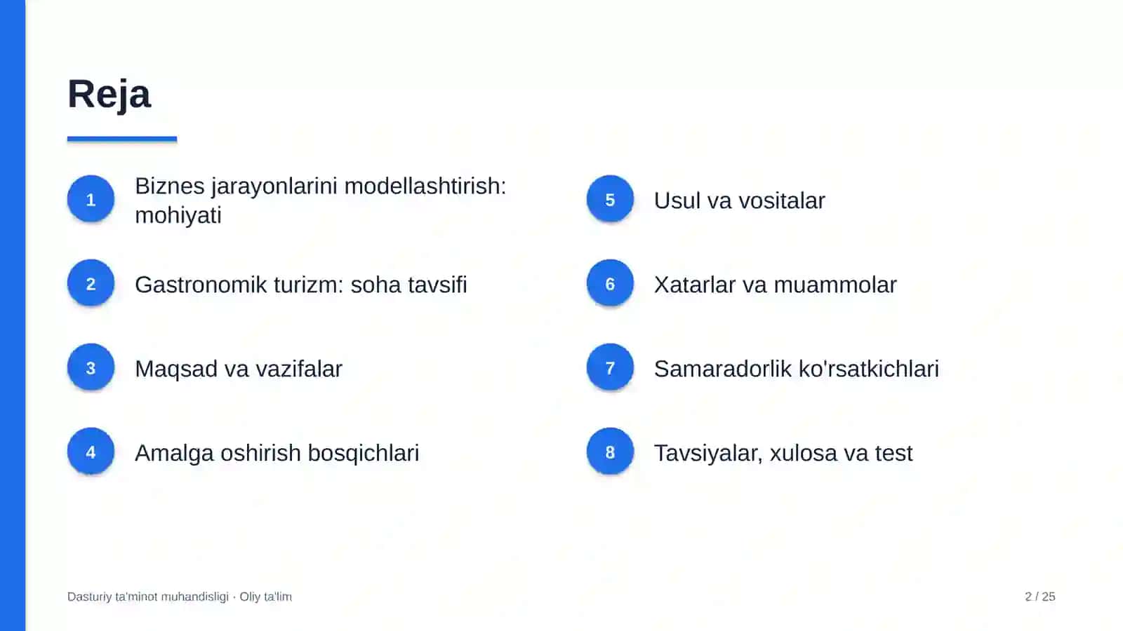 gastronomik turizmda biznes jarayonlarini modellashtirish 2535 2