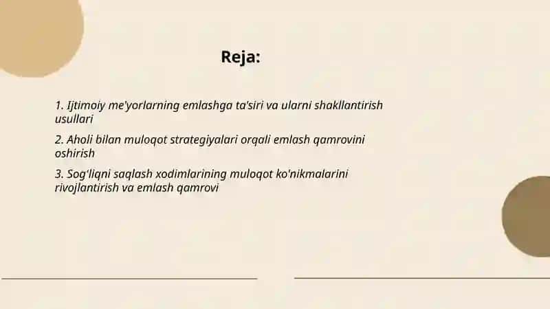 Ijtimoiy me'yorlarning emlashga ta'siri va ularni shakllantirish usullari 2