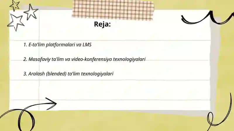 E-ta'lim platformalari va LMS 2