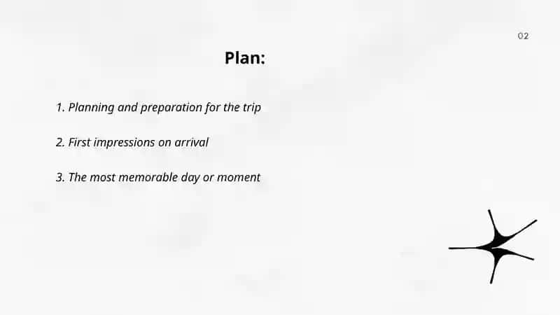 Describing a Memorable Journey or Vacation 2