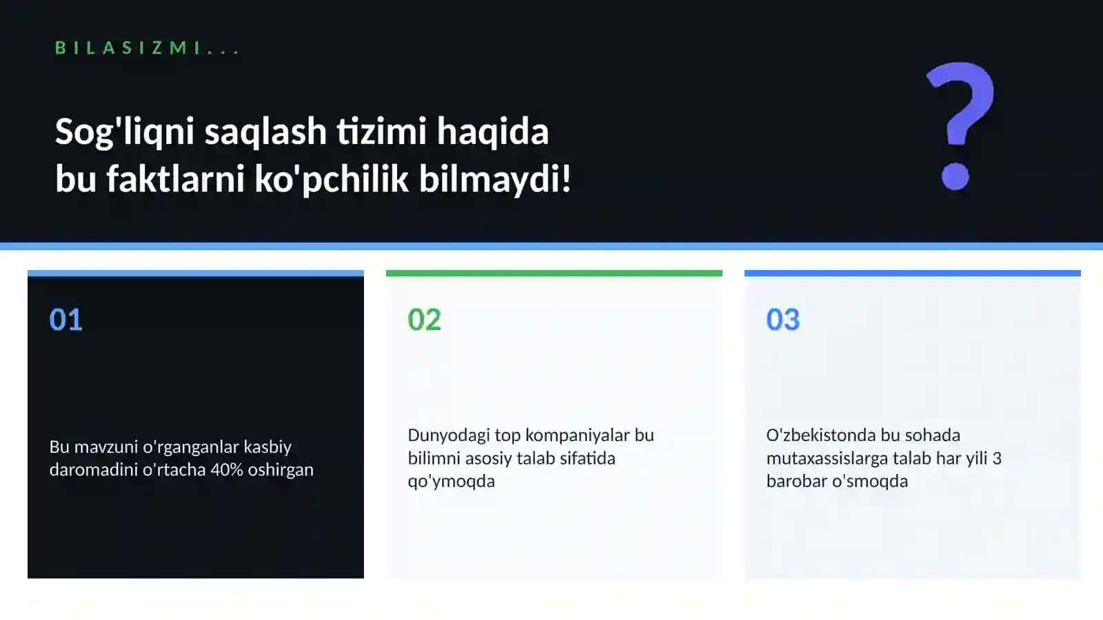 Sog'liqni saqlash tizimi 2