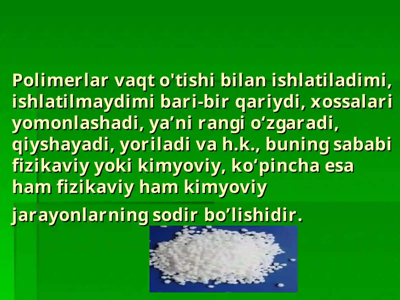 Kimyoviy destruksiya 2