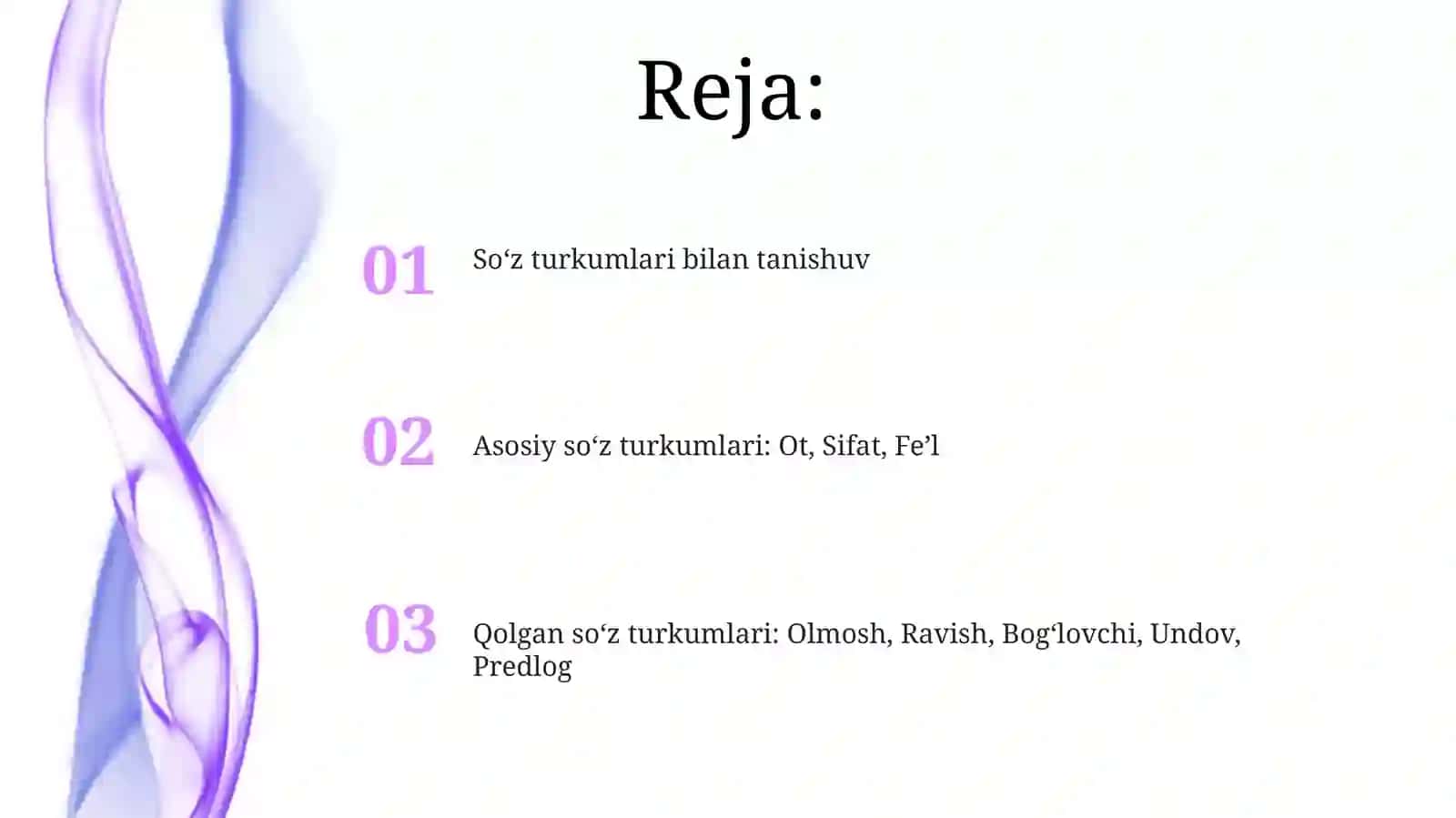 4 sinf so'z turkumlari 2