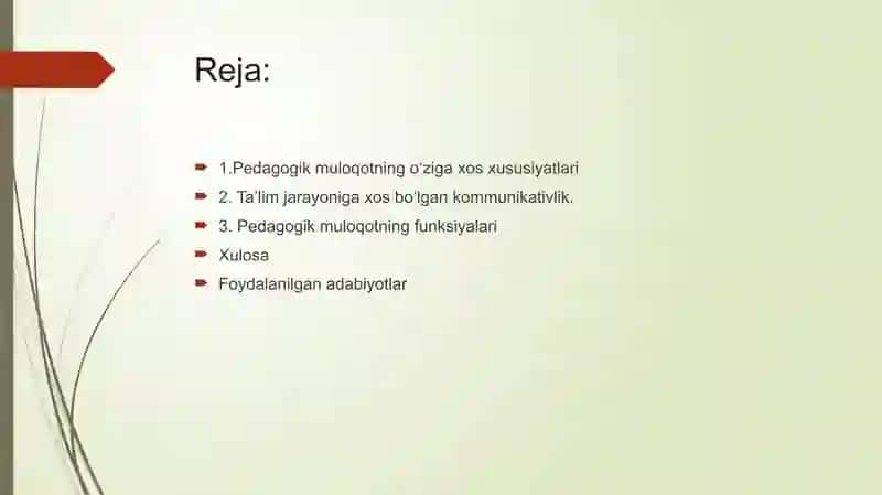 Pedagogik muloqotning o'ziga xos xususiyatlari va funksiyalari 2