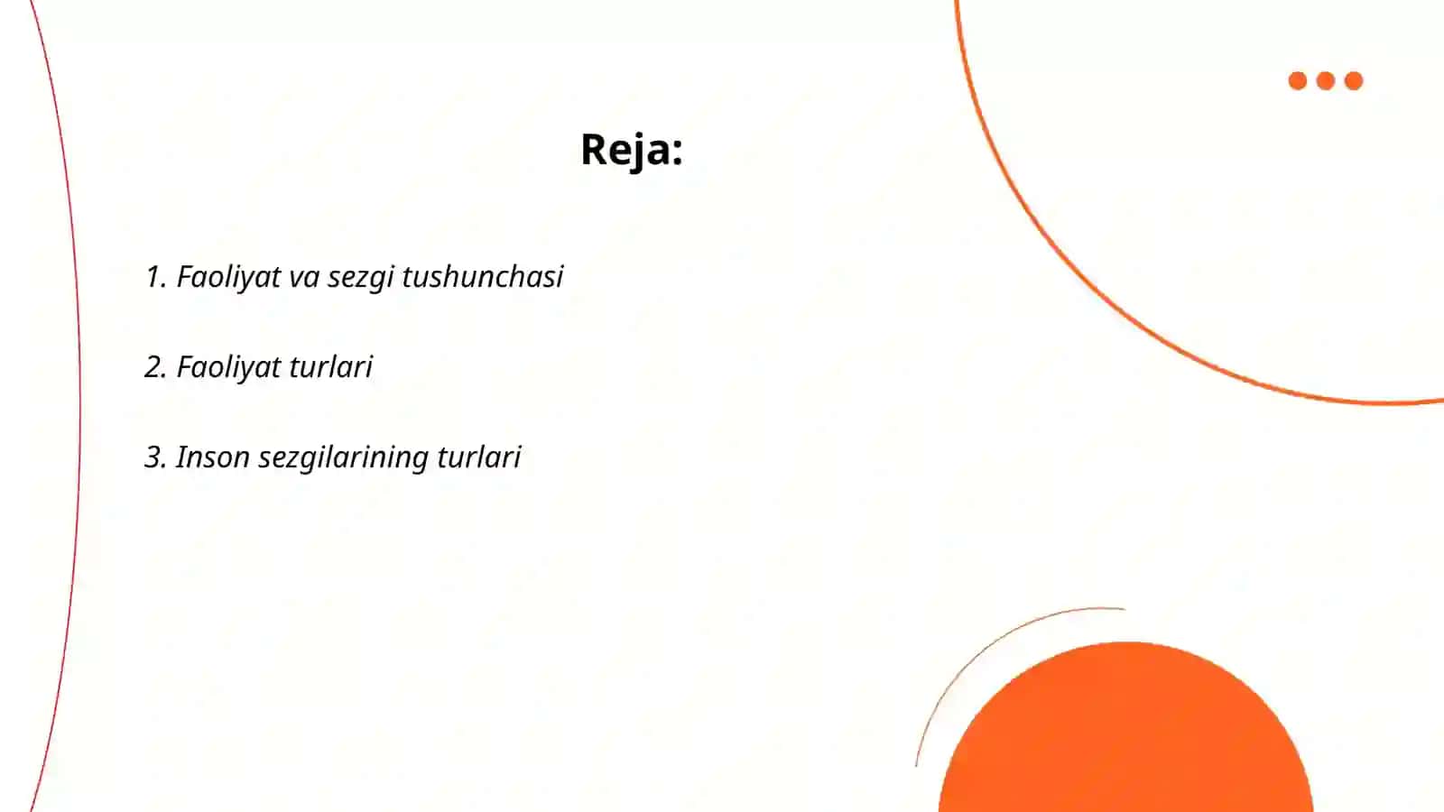 Faoliyat va sezgi 2