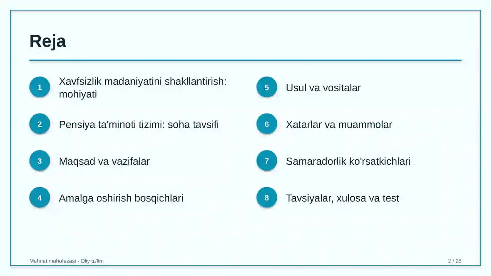 pensiya ta'minoti tizimida xavfsizlik madaniyatini shakllantirish 9069 2