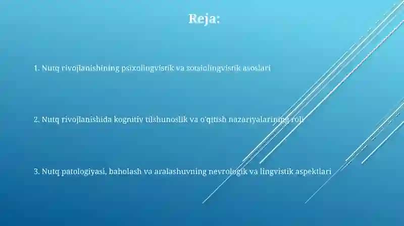 Nutqni rivojlantirish metodikasining nazariy asoslari 2