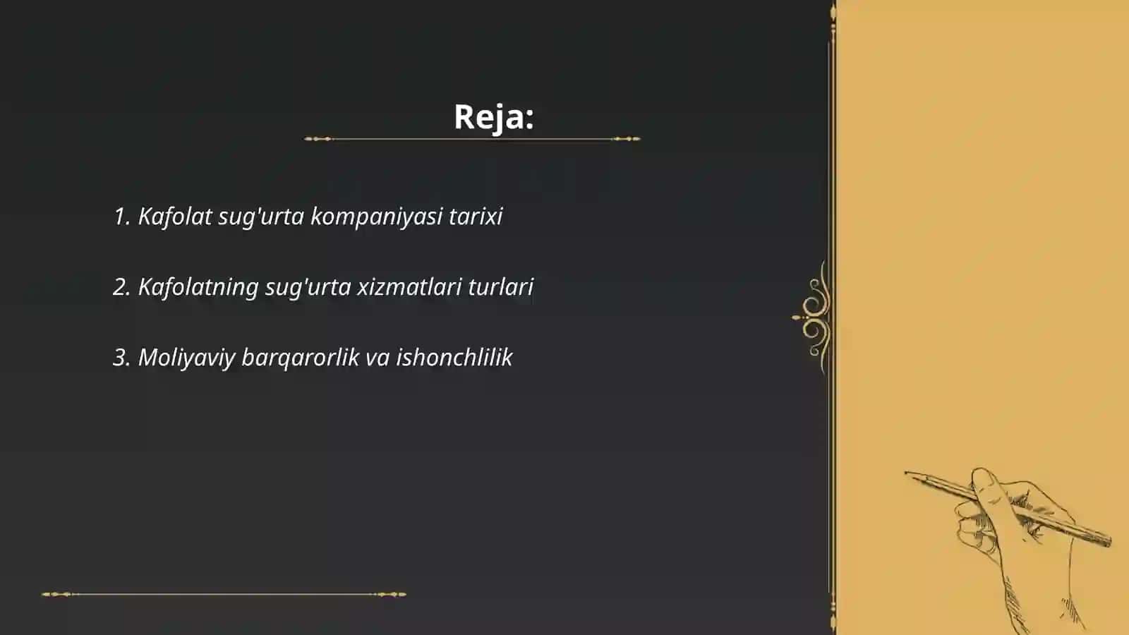 Kafolat suģurta kompaniyasi 2