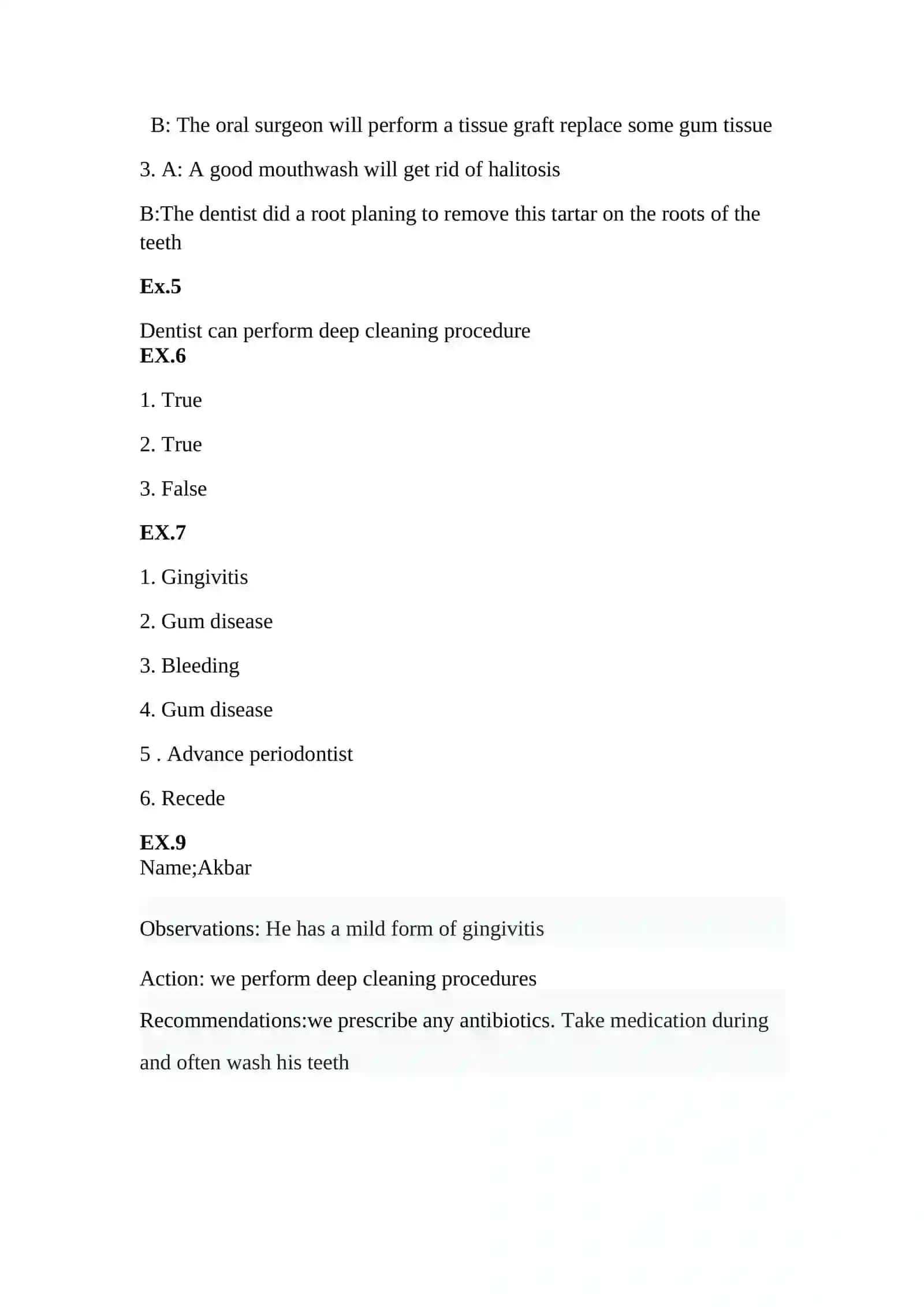 Periodontal(gum)disease 2