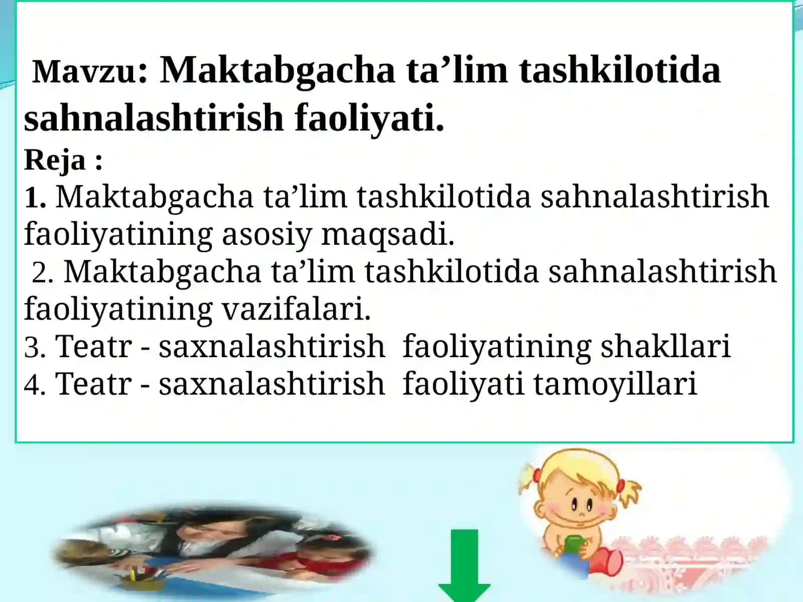 Maktabgacha ta’limda tashkilotlarida ishbilarmonlik o‘yinlari texnologilari 2