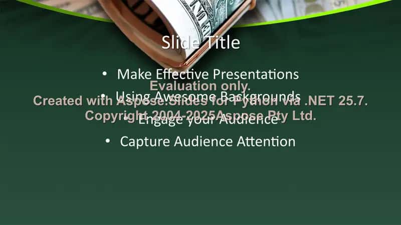 Effective Presentations Using Awesome Backgrounds 2