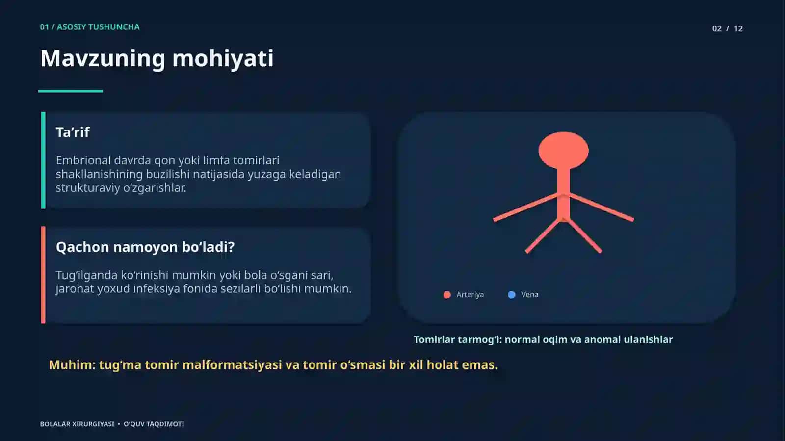 Bolalarda qon tomirlarning tug`ma nuqsonlari 2