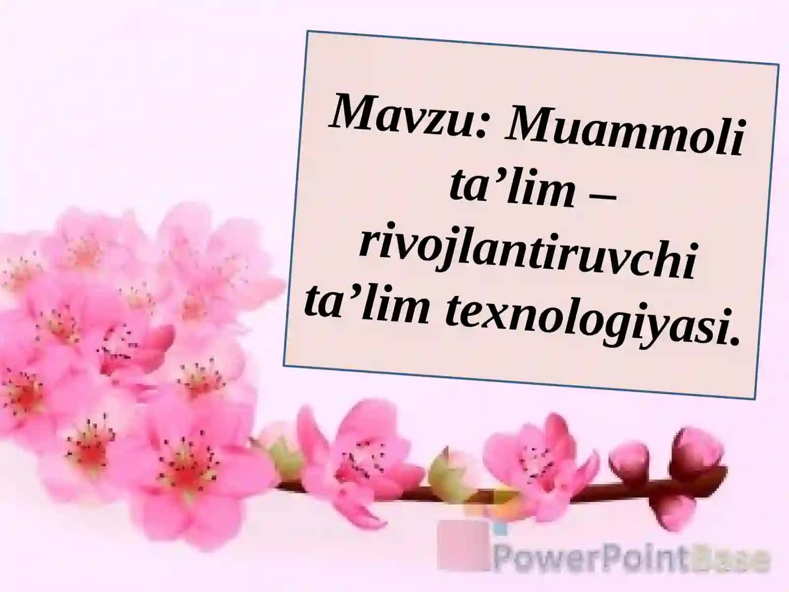 Asosiy pedagogik yondashuvlar (konsepsiyalar) va ulardanboshlang‘ich ta’limda foydalanish 2