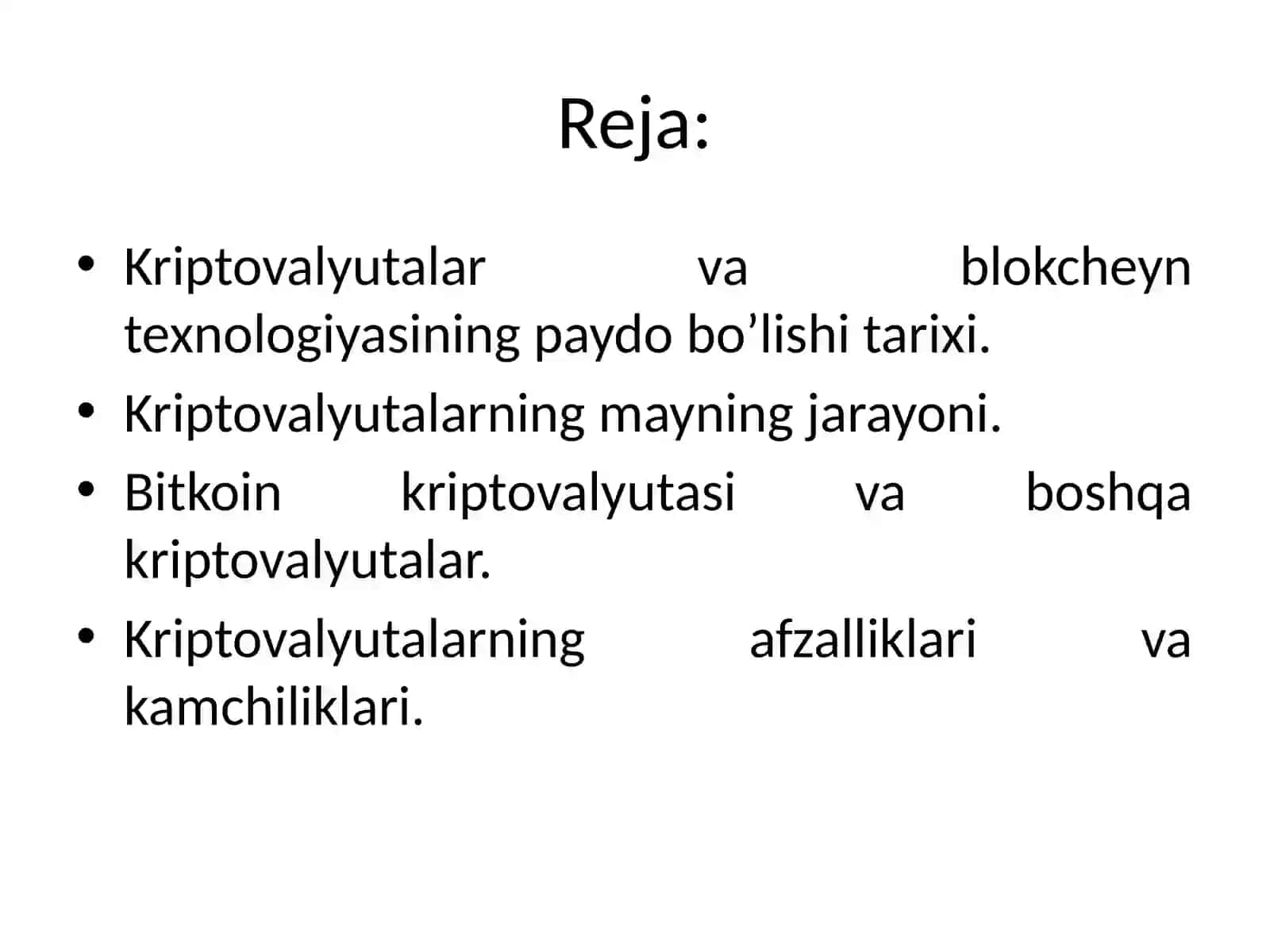 KRIPTOVALYUTALAR 2