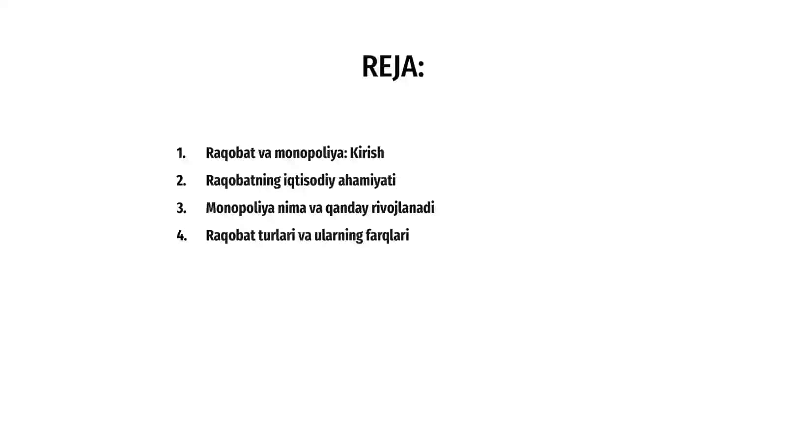 Raqobat va monopoliya 2