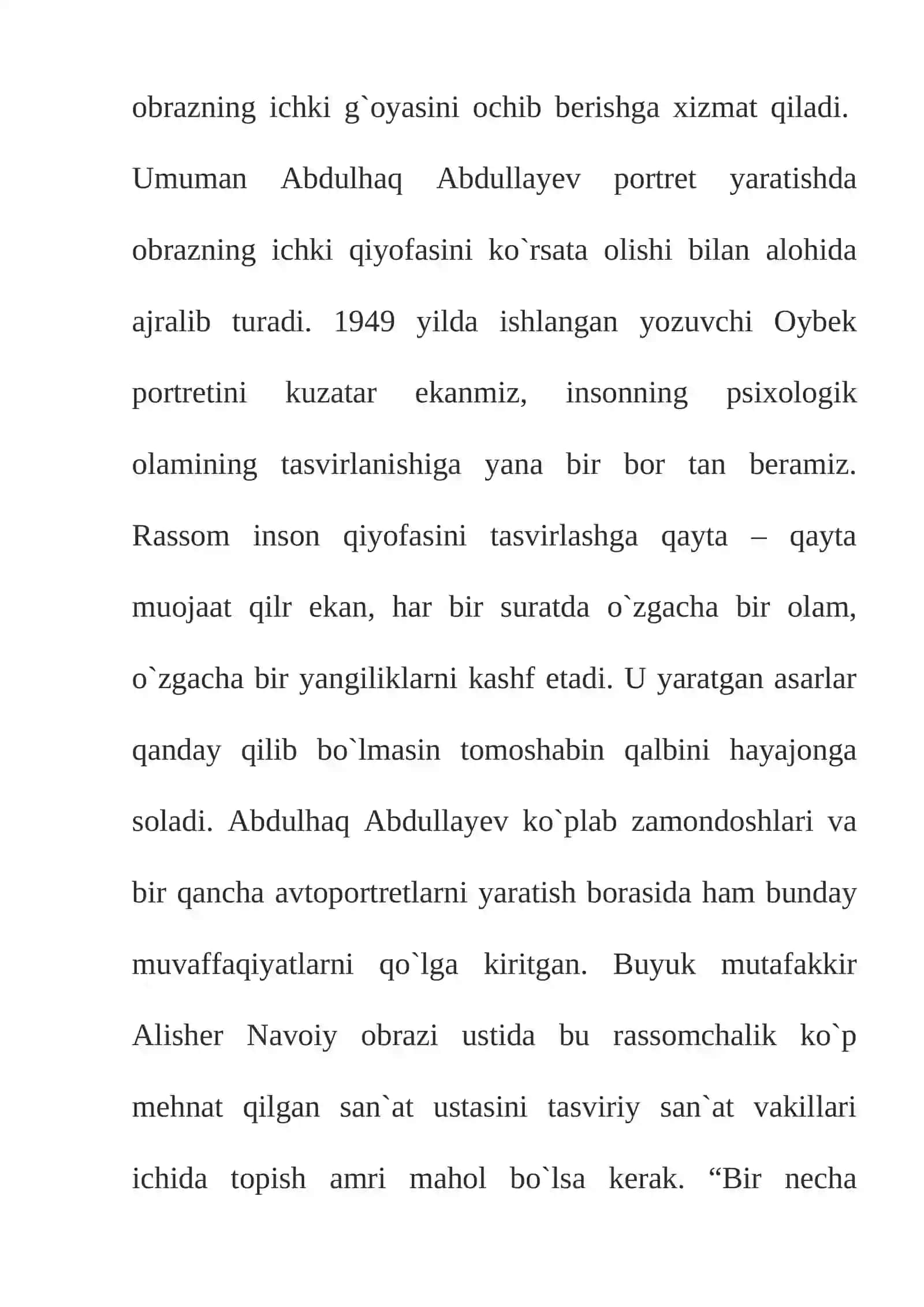 Abdulhaq Abdullayev Portreti 2