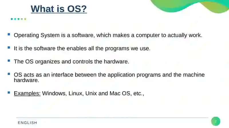 Operating Systems 2
