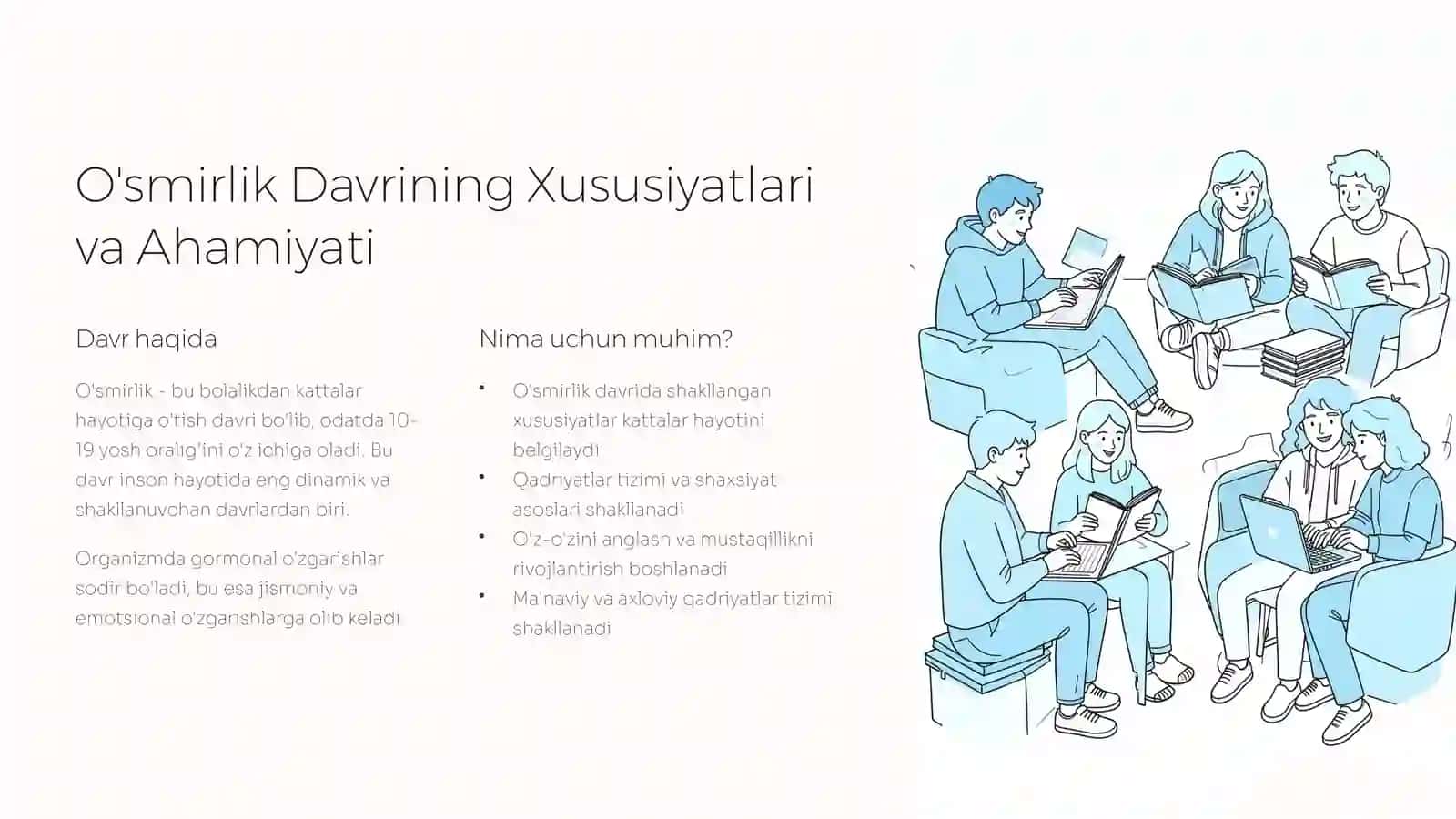 O'smirlik Davri Psixologiyasi Rivojlanishi 2