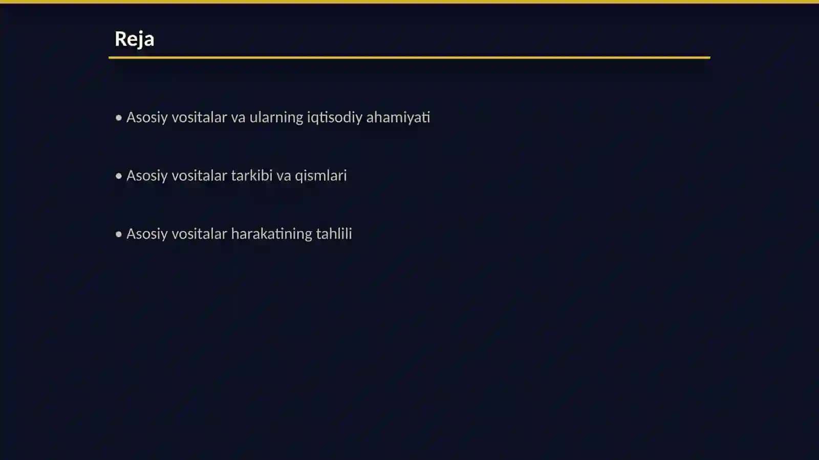 Iqtisodiy tahlilda Asosiy vasitalar tarkibi va harakati tahlili 2