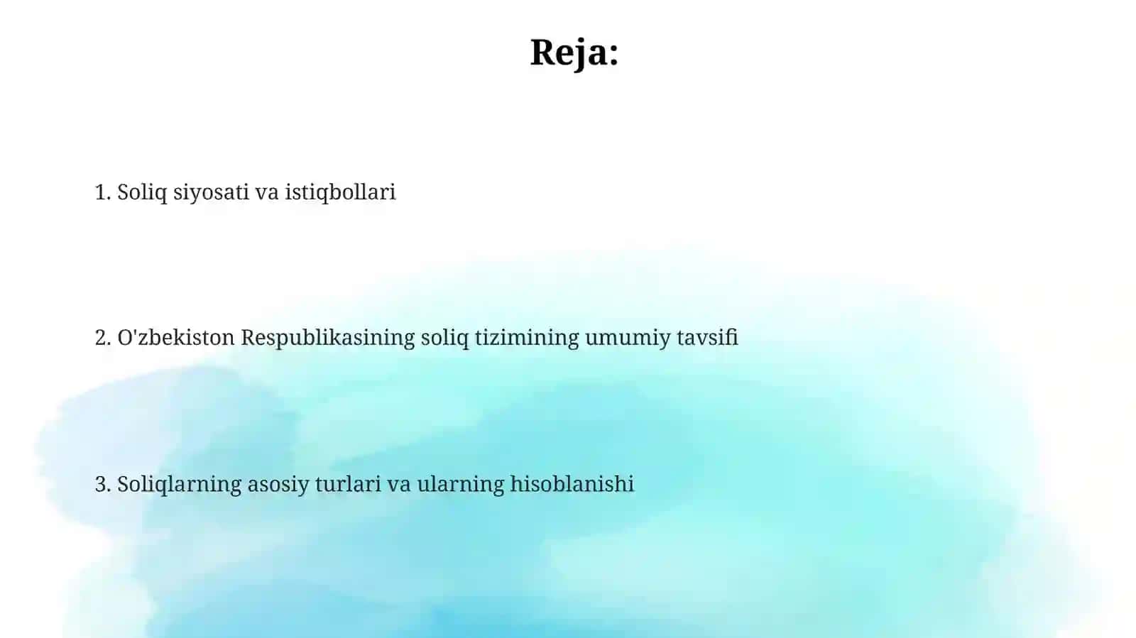 Jazoir xalq demokratik respublikasi soliq tizimi 2