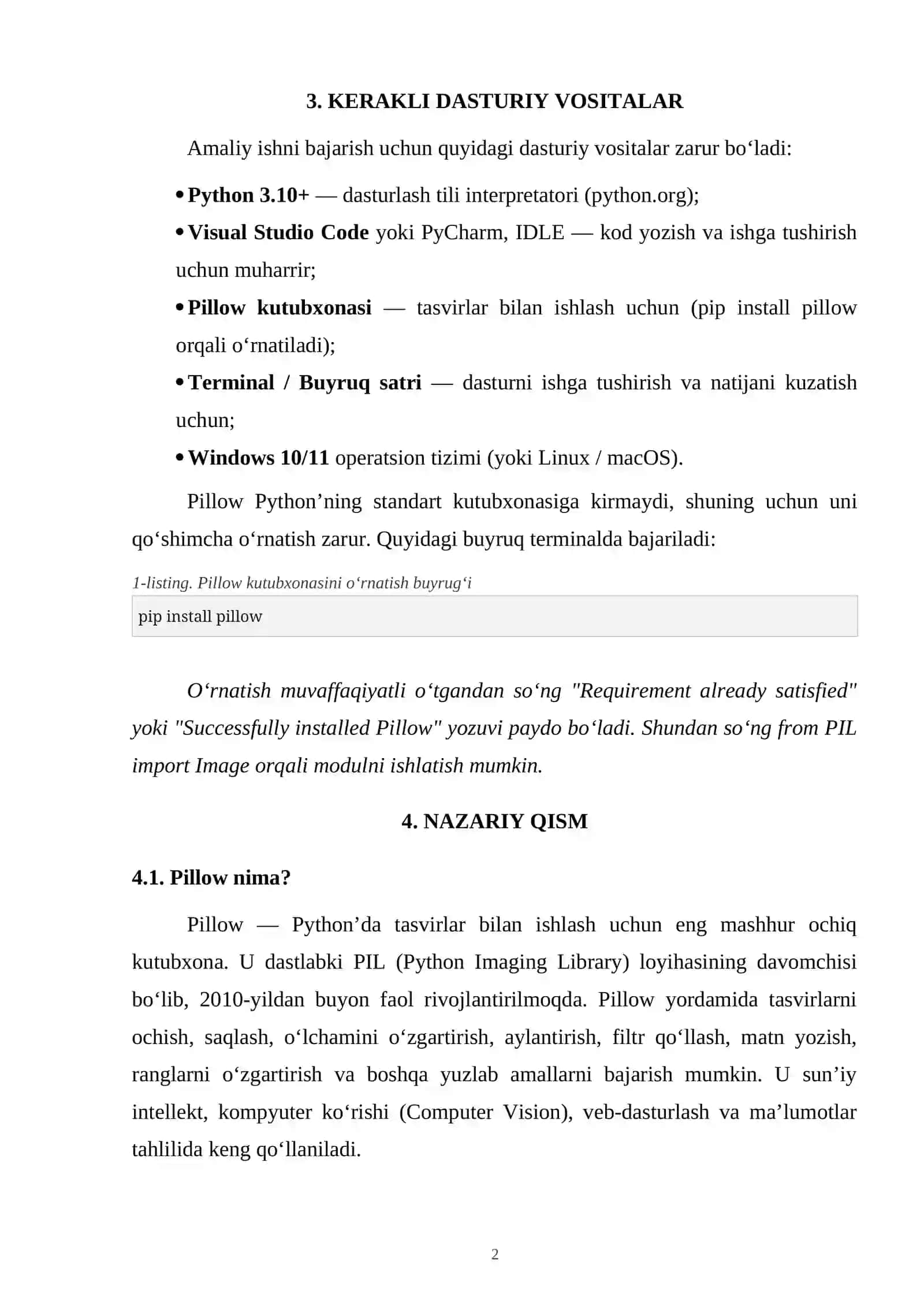 Python’da Image modulidan foydalanish 2
