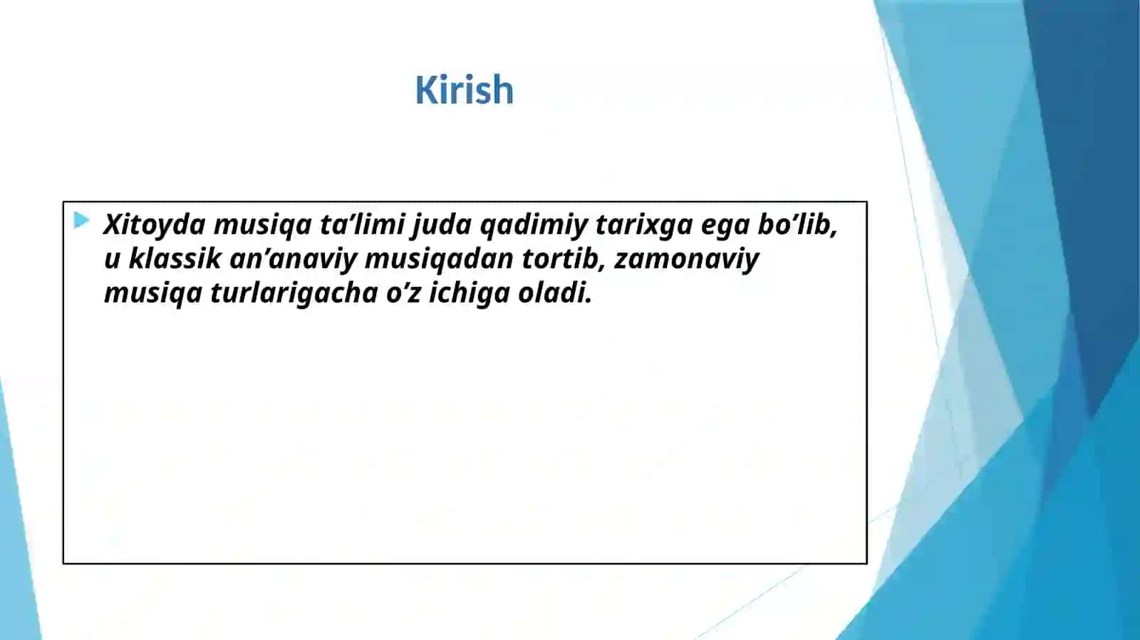 Xitoydamusiqataʼlimi 2