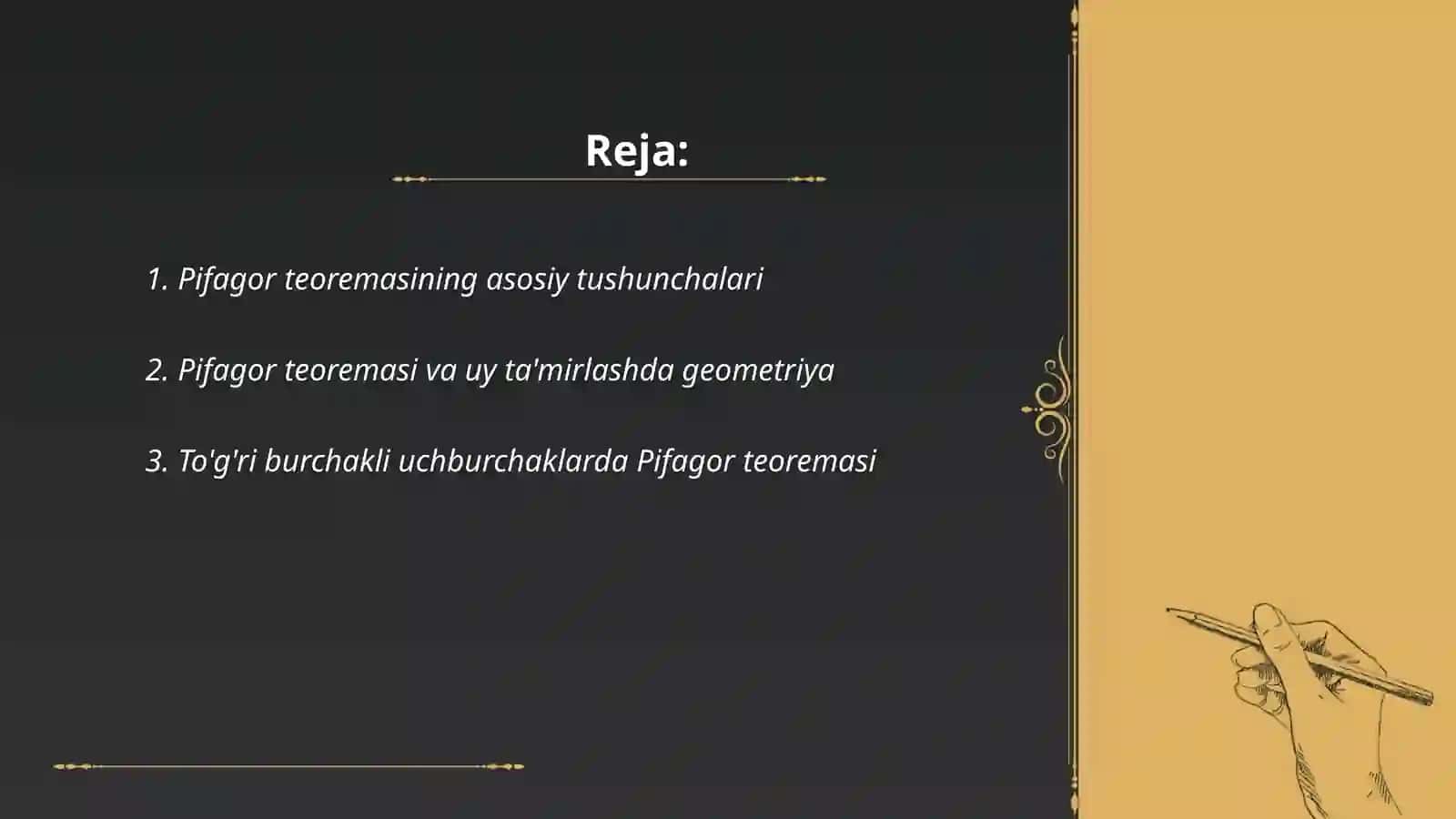 Pifagor teoremasi 2