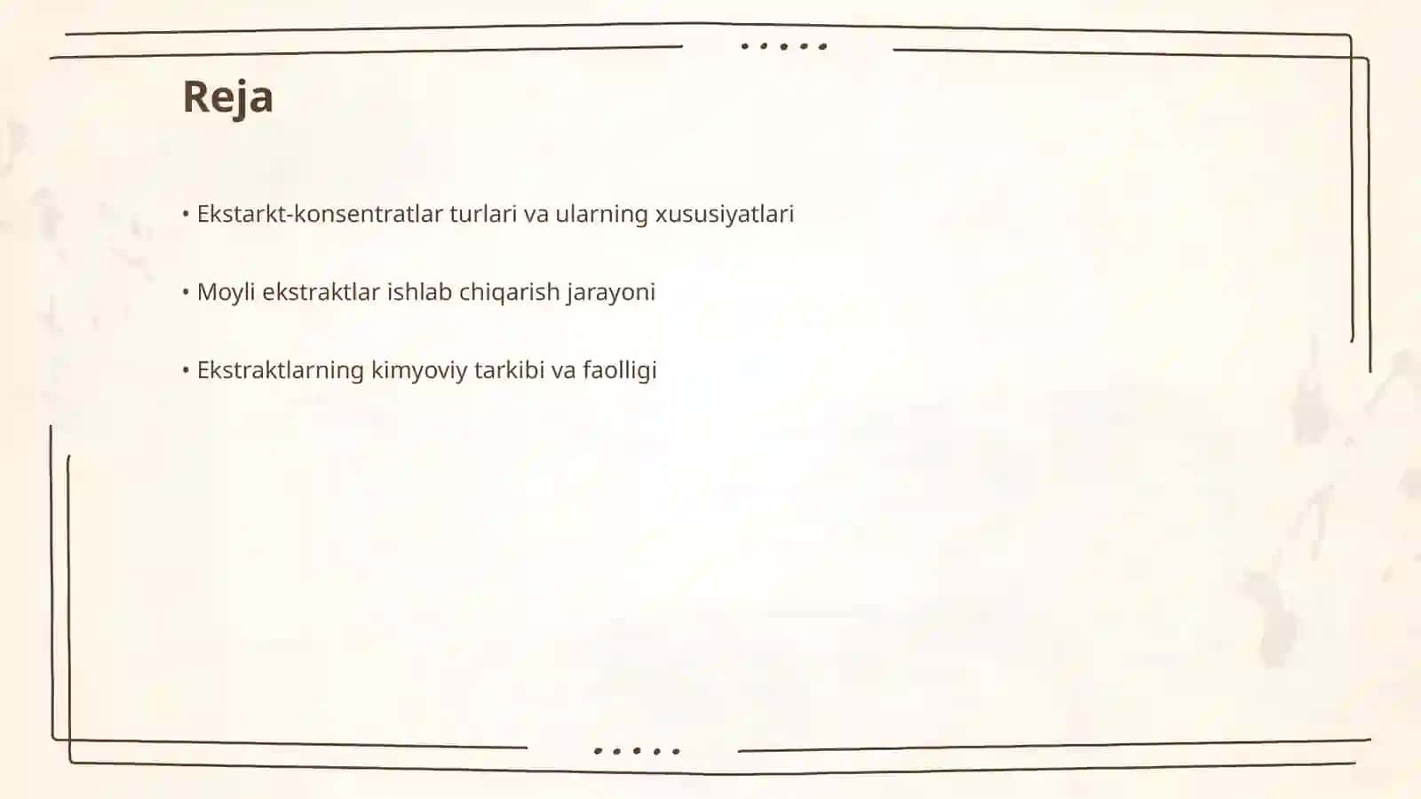 Ekstarkt-konsentratlar va moyli ekstraktlar 2