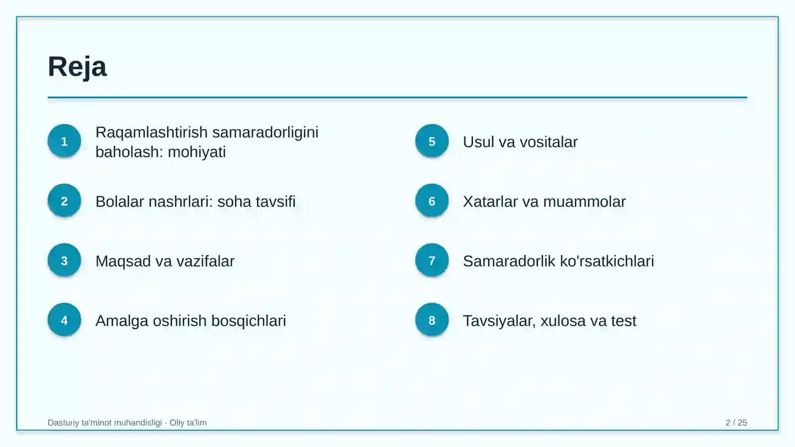 Bolalar nashrlarida raqamlashtirish samaradorligini baholash 2