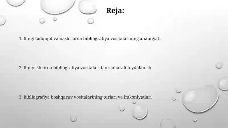 Ilmiy tadqiqot va nashrlarda bibliografiya vositalarining ahamiyati 2