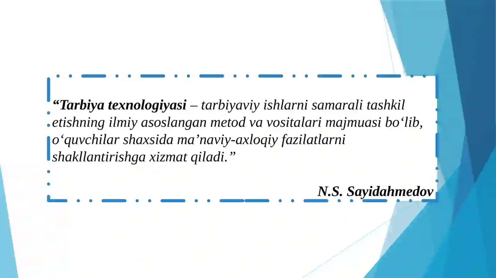 Tarbiyatexnologiyalari 2