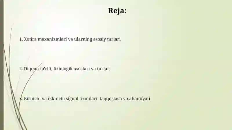 XotiramexanizmlariDiqqat1va2signaltizimi 2
